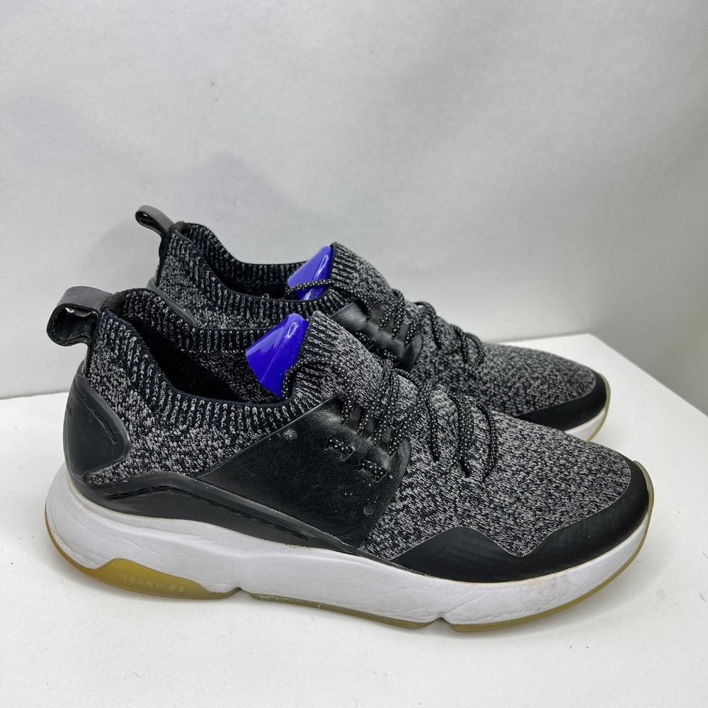 Cole Haan ZEROGRAND All-Day Trainer Black Stitchlite/Optic White Womens Size 8